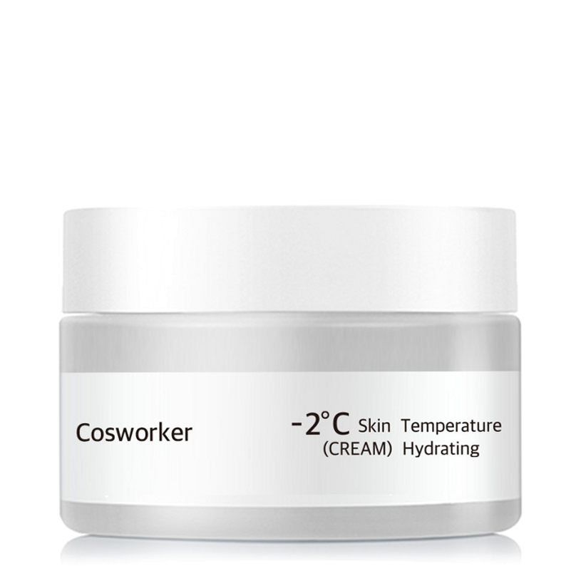 코스워커 수분크림 미백 나이아신아마이드 스쿠알란 알로에 크림 50ml, 1개