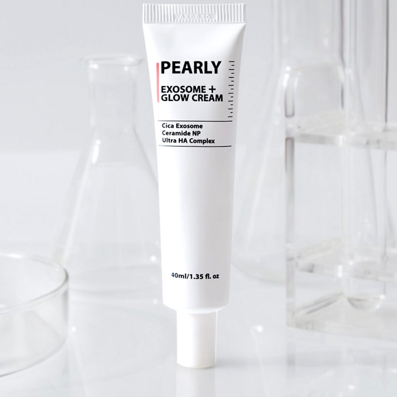 펄리 엑소좀 피부과재생크림 수분 보습 시카 히알루론산 물광크림 40ml, 1개